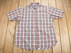 Vintage 1980s Country Traditional's By Pendleton Plaid Button Up Shirt
