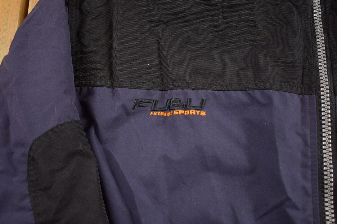Vintage 1990s Fubu Extreme Sports Embroidered Windbreaker Jacket