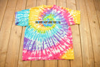 Vintage 1992 Tesla Tie Dye Band T-shirt
