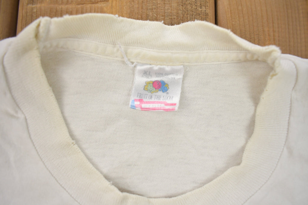 Vintage 1995 Gelatin Slide Leukemia Fundraiser Graphic T Shirt