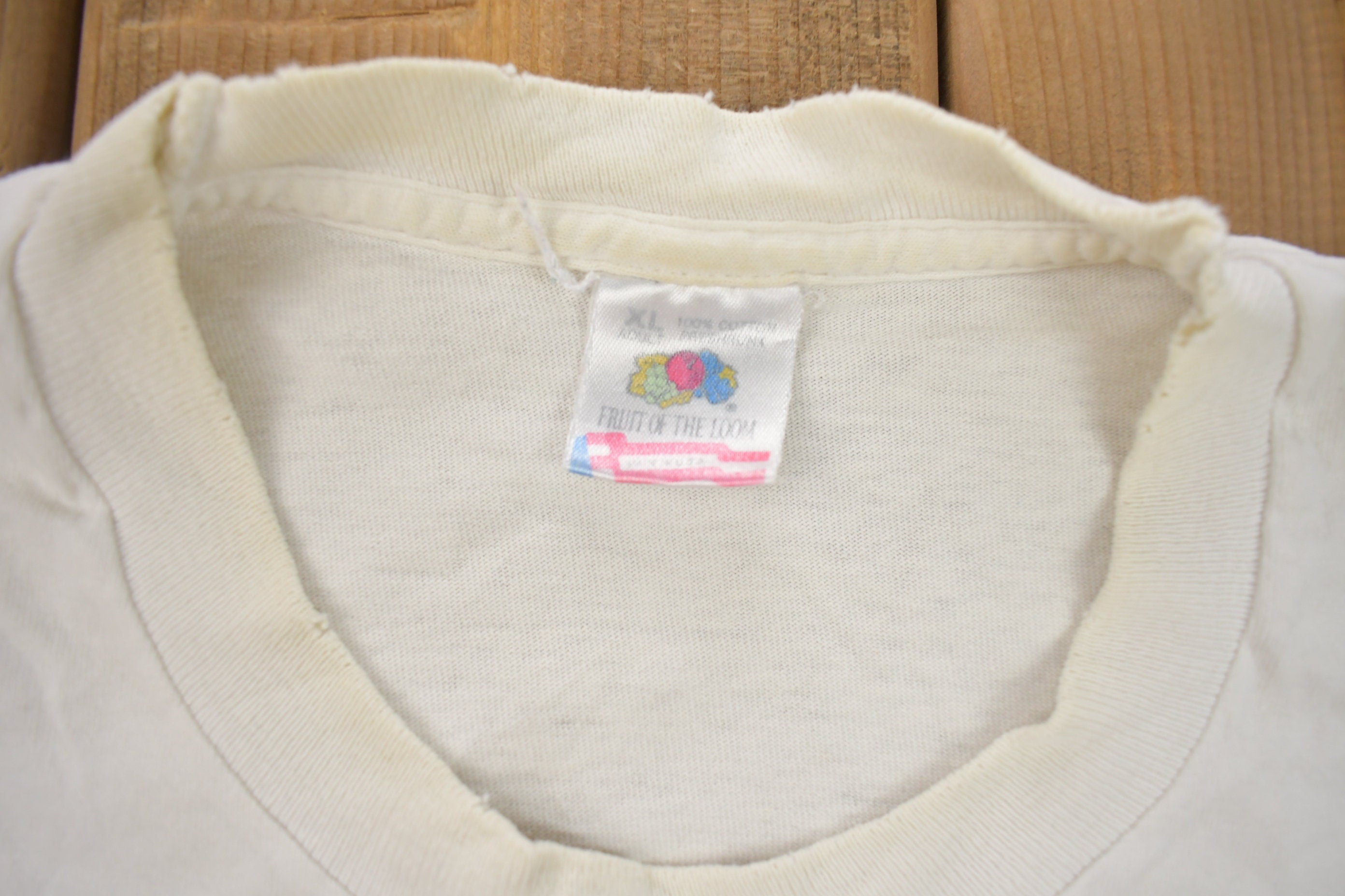 Vintage 1995 Gelatin Slide Leukemia Fundraiser Graphic T Shirt