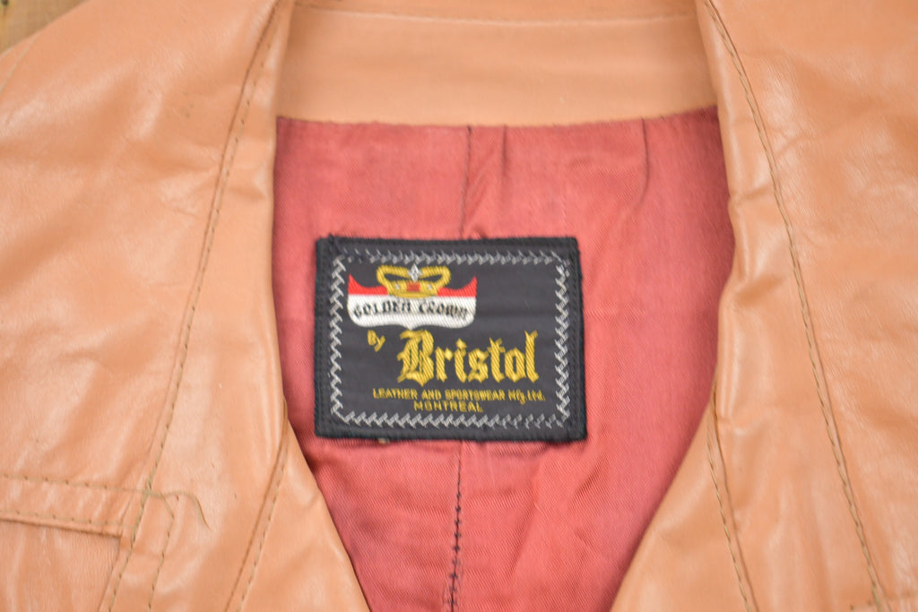 Vintage 1980s Bristol Leather Jacket