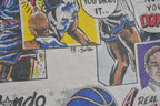 Vintage 1993 Shaquille O'Neal Orlando Magic NBA Comic Graphic T-Shirt