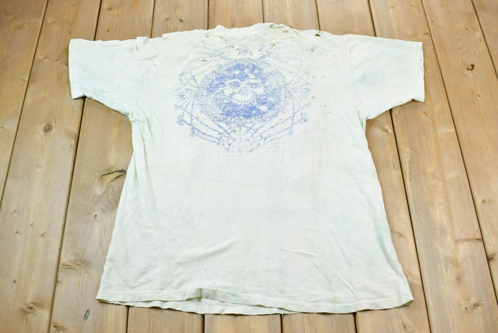 Vintage 1990s Distressed Psychedelic Single Stitch Graphic Band Tee T-Shirt