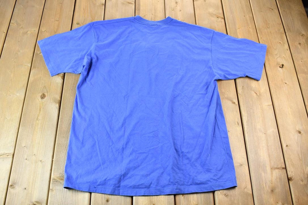 Vintage 1990s Crazy Stitch Hawaii Embroidered Souvenir San Francisco California Trolly Car T-Shirt