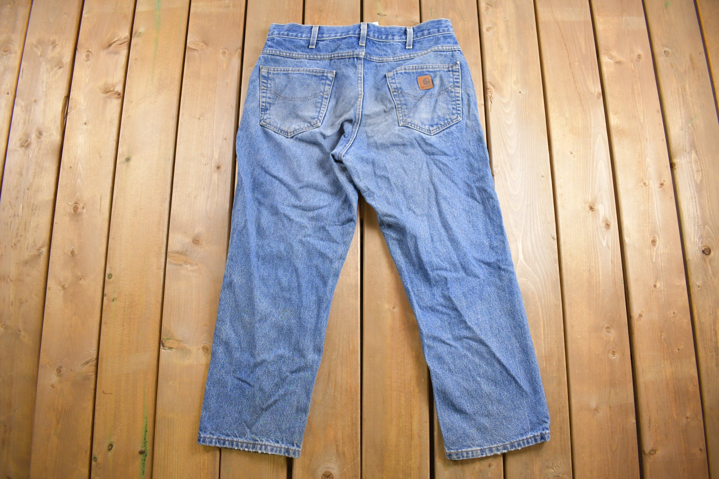 Vintage 1990s Carhartt Work Jeans Size 35 x 26.5