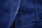 Vintage 1990s Blank Blue Button Up Shirt