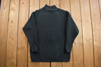 Vintage 1990s Knitted Crewneck Sweater