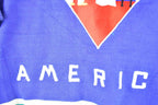 Vintage 1990s America Knit Boat Watching Collared Crewneck Sweater Mens S