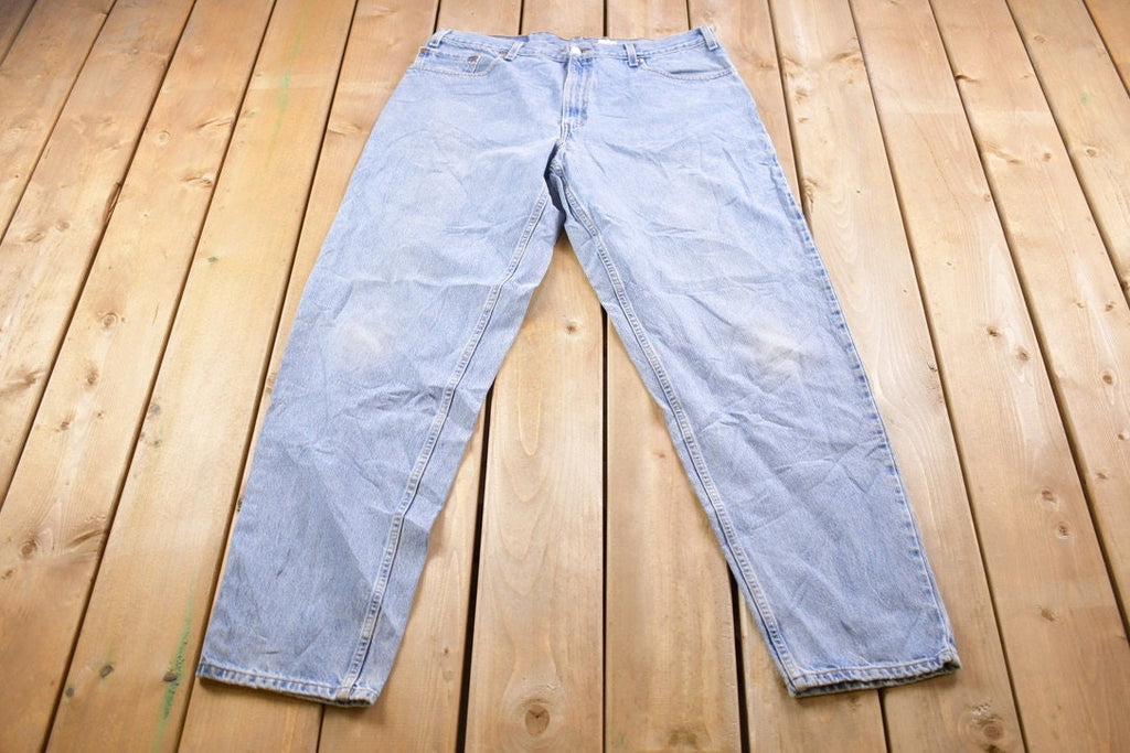 Vintage 1990s Levi 560 Red Tab Jeans Size 36 x 34.5