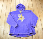 Vintage 1990s Minnesota Vikings NFL Hoodie Sweatshirt