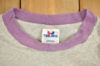 Vintage 1990s Busch Gardens Ringer Souvenir T Shirt Streetwear Made In USA