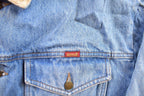 Vintage 1980s Rustler Denim Jean Jacket / Vintage Denim / Streetwear / Vintage Fall Outerwear / Fall Jacket / Blanket Lined