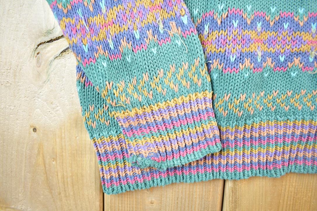 Vintage 1990s Woolrich 100% Wool Knit Sweater