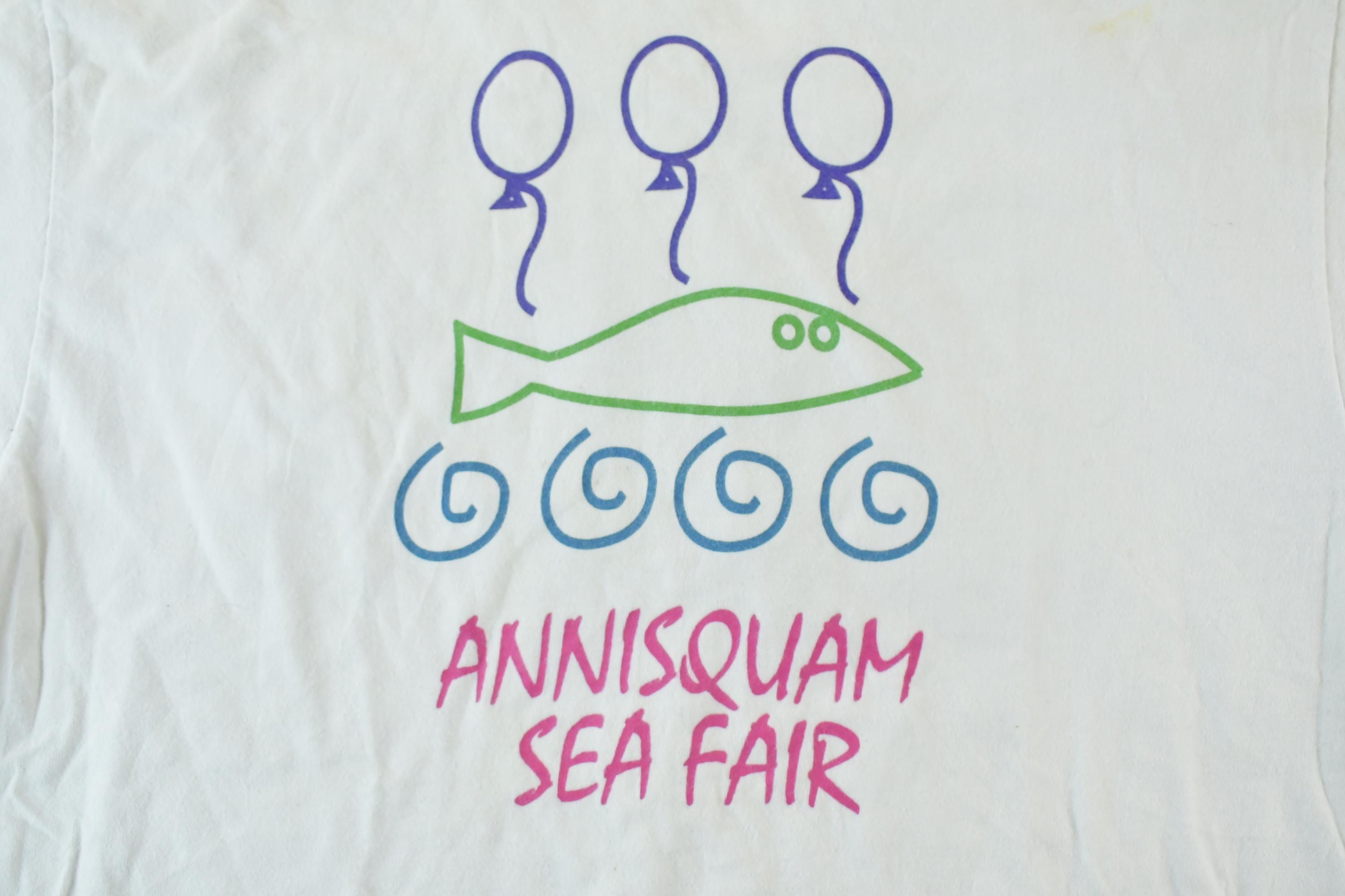 Vintage 1990s Annisquam Seafair Single Stitch T-Shirt