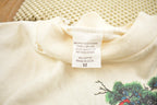Vintage 1990s Majestic Tiger Sunset Baby T Shirt Made In USA