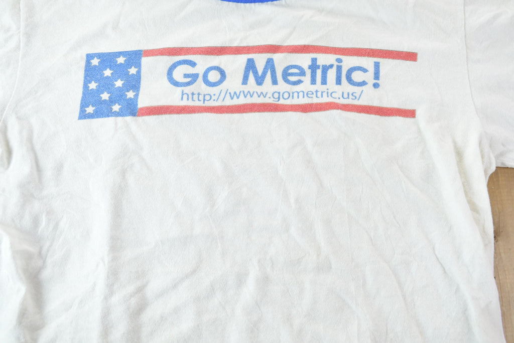 Vintage 1990s Go metric Single Stitch Graphic USA T-Shirt