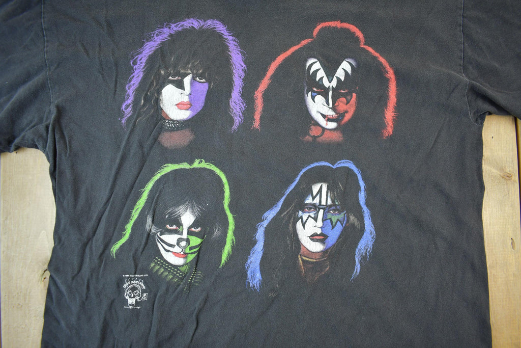 Vintage 1990s Kiss Band T-Shirt