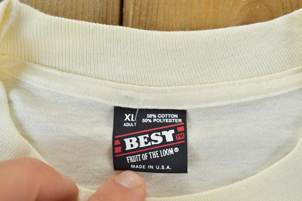 Vintage 1990s Charley Pride Theatre Single Stitch T-Shirt / 90s Vintage Souvenir Aztec Tee / Rare Vacation Tee / Best FOTL Made In USA