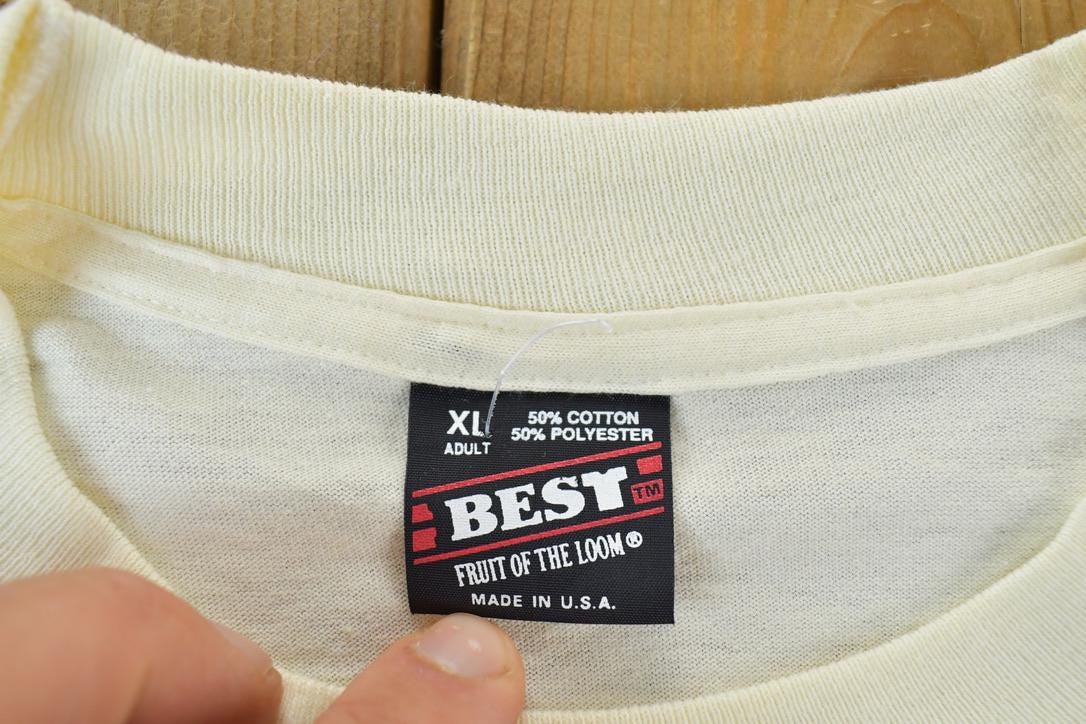 Vintage 1990s Charley Pride Theatre Single Stitch T-Shirt / 90s Vintage Souvenir Aztec Tee / Rare Vacation Tee / Best FOTL Made In USA