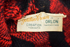 Vintage 1980s Abstract Theme Knit Sweater