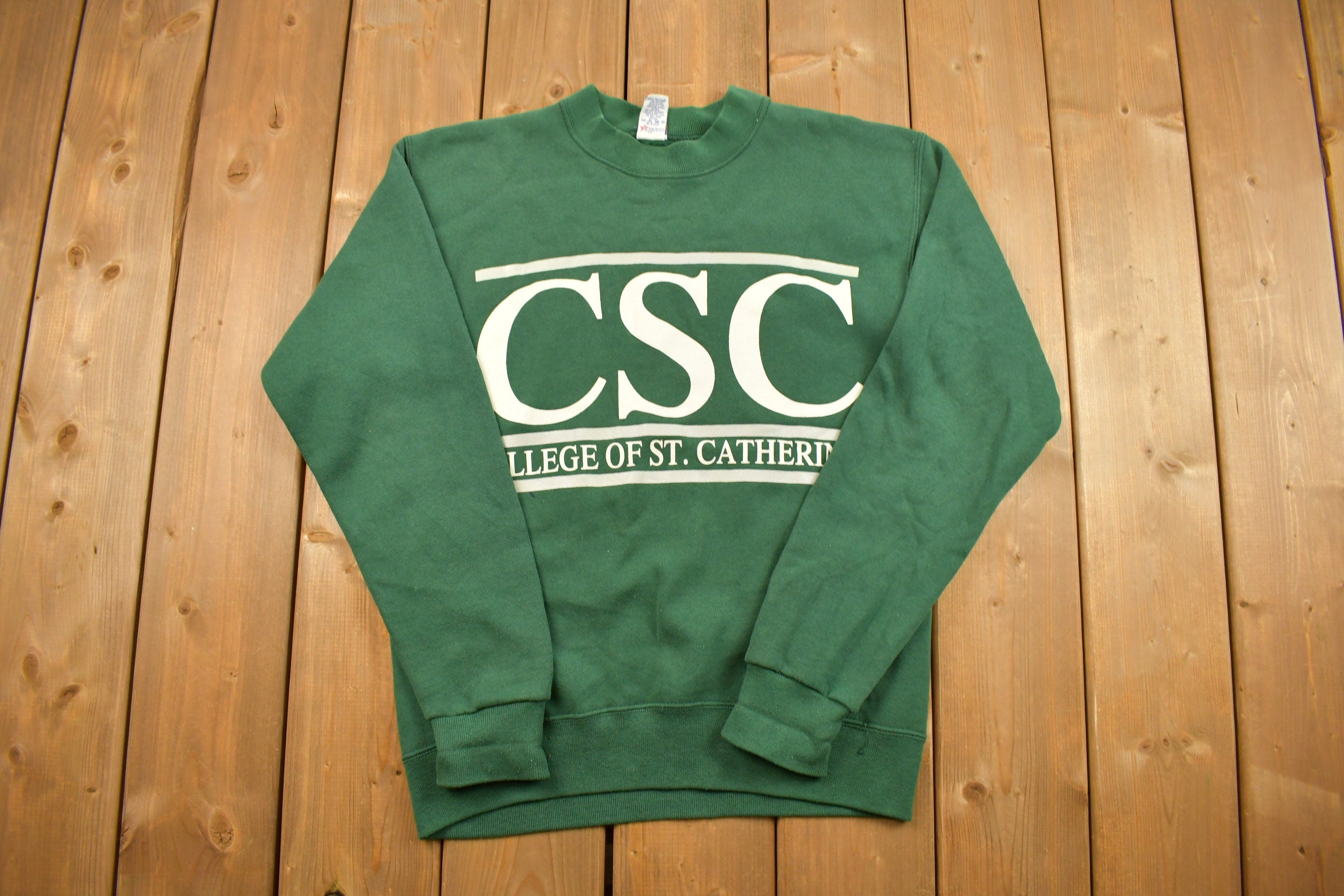 Vintage 1990s College Of St. Catherines Collegiate Crewneck