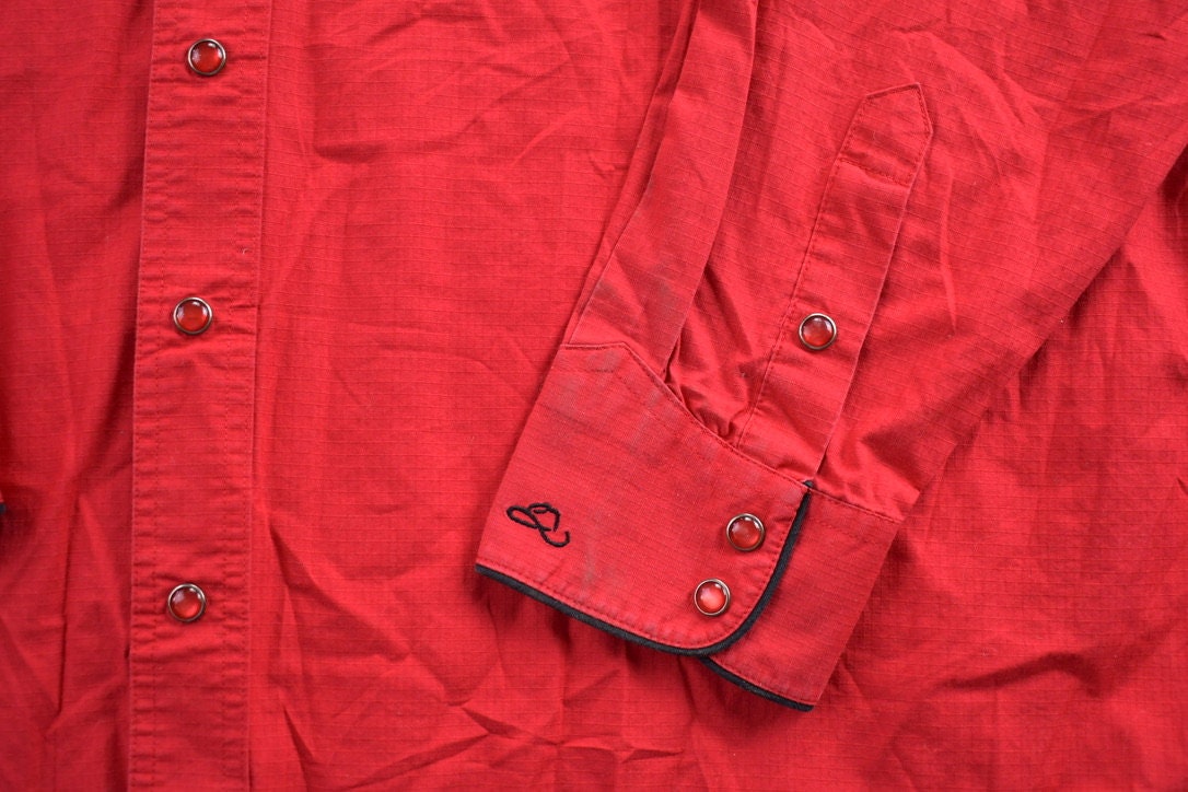 Vintage 1990s Western Button Up Shirt