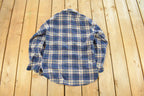 Vintage 1980s Pendleton Wool Flannel Button Up Shirt Men's Medium