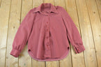 Vintage 1960s Plaid Button Up Shirt