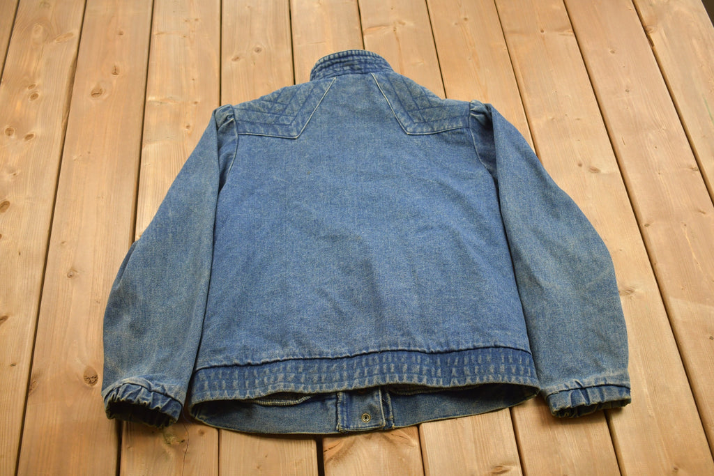 Vintage 1990s The Jack Set Denim Button Up Jacket