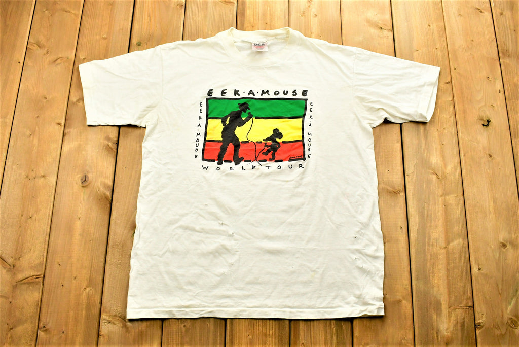 Vintage 90's EEK A MOUSE World Tour Reggae Band T-shirt