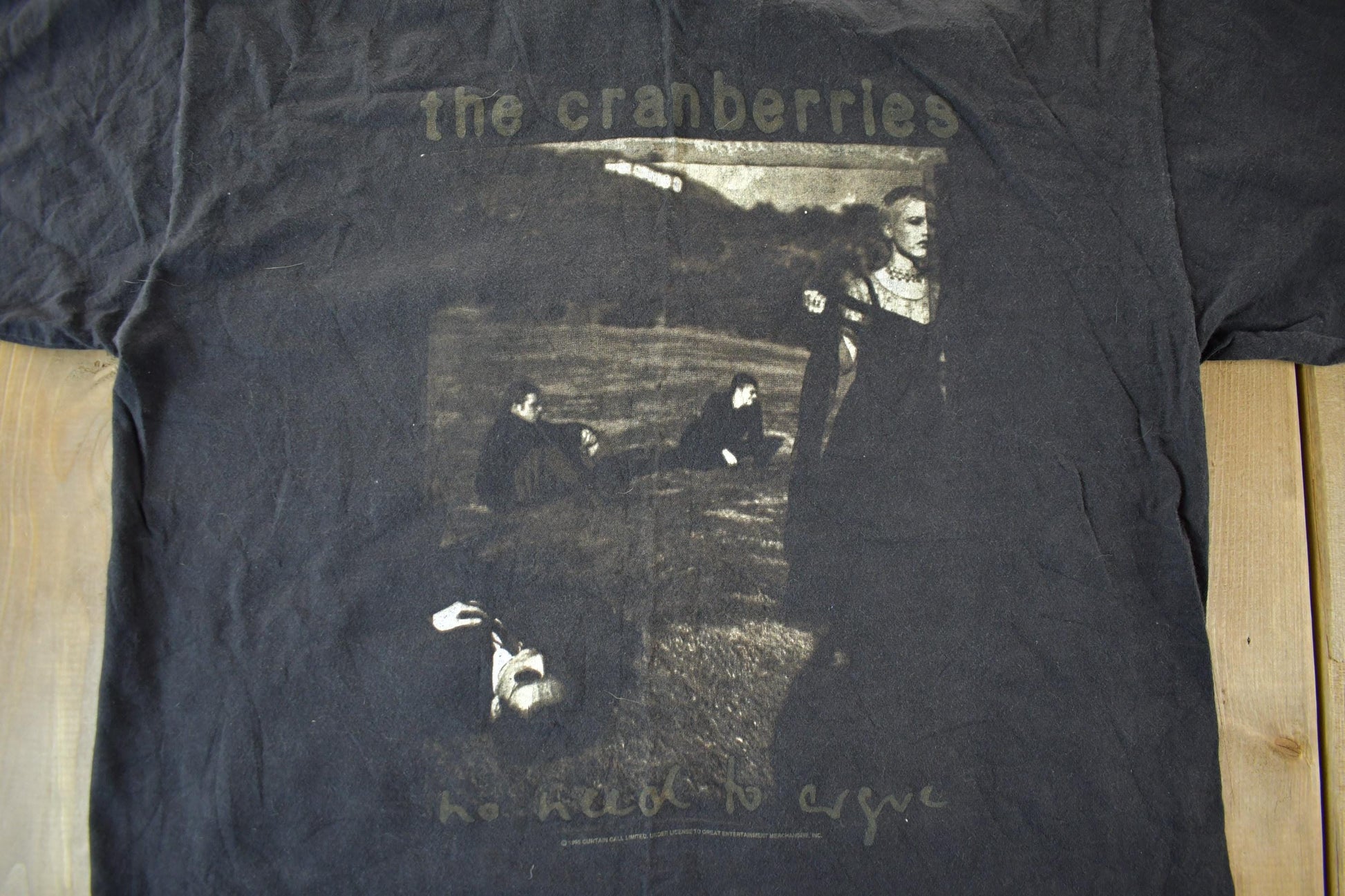 Vintage 1995 The Cranberries Tour Band T-Shirt