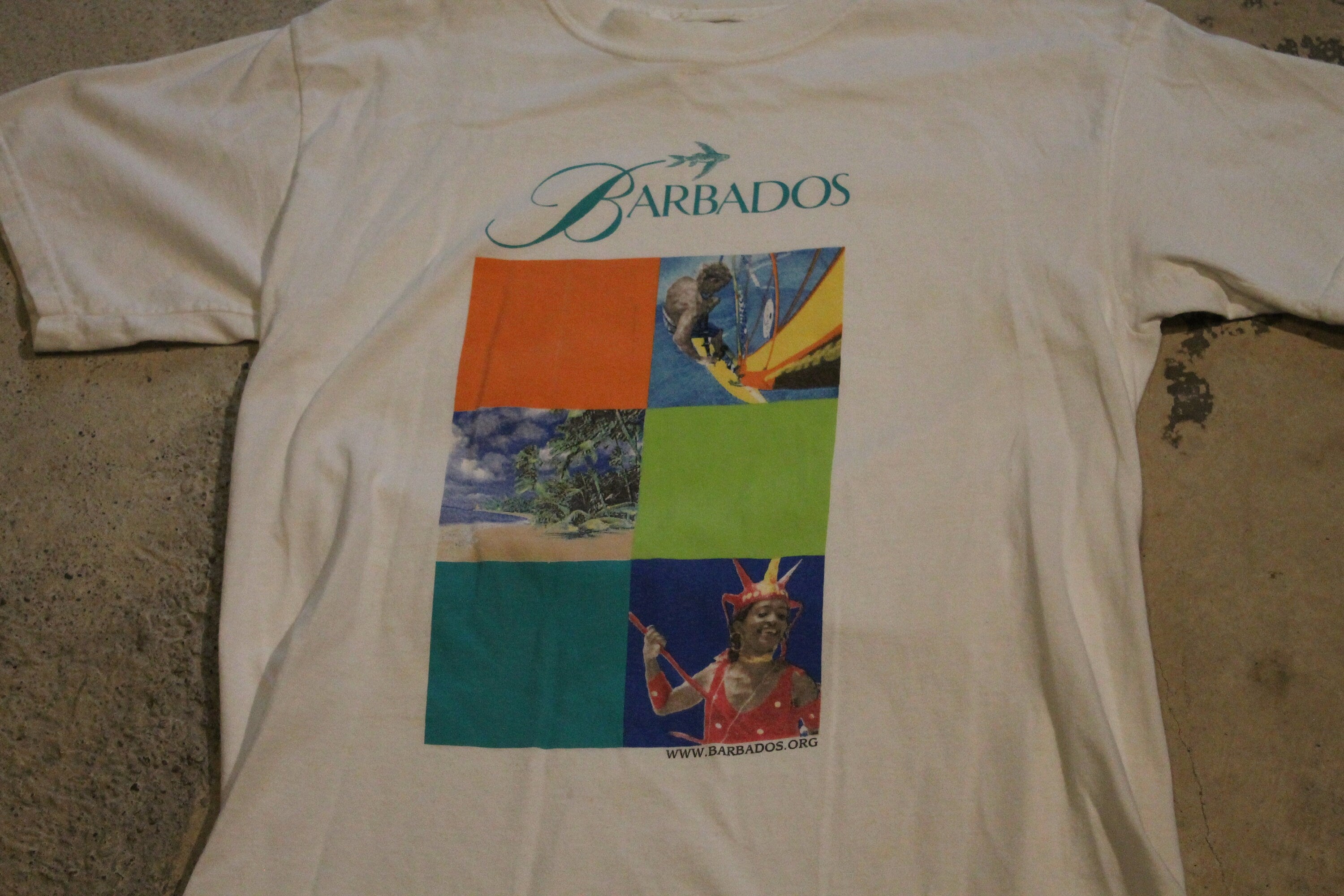 Vintage 1990s Barbados Souvenir T Shirt
