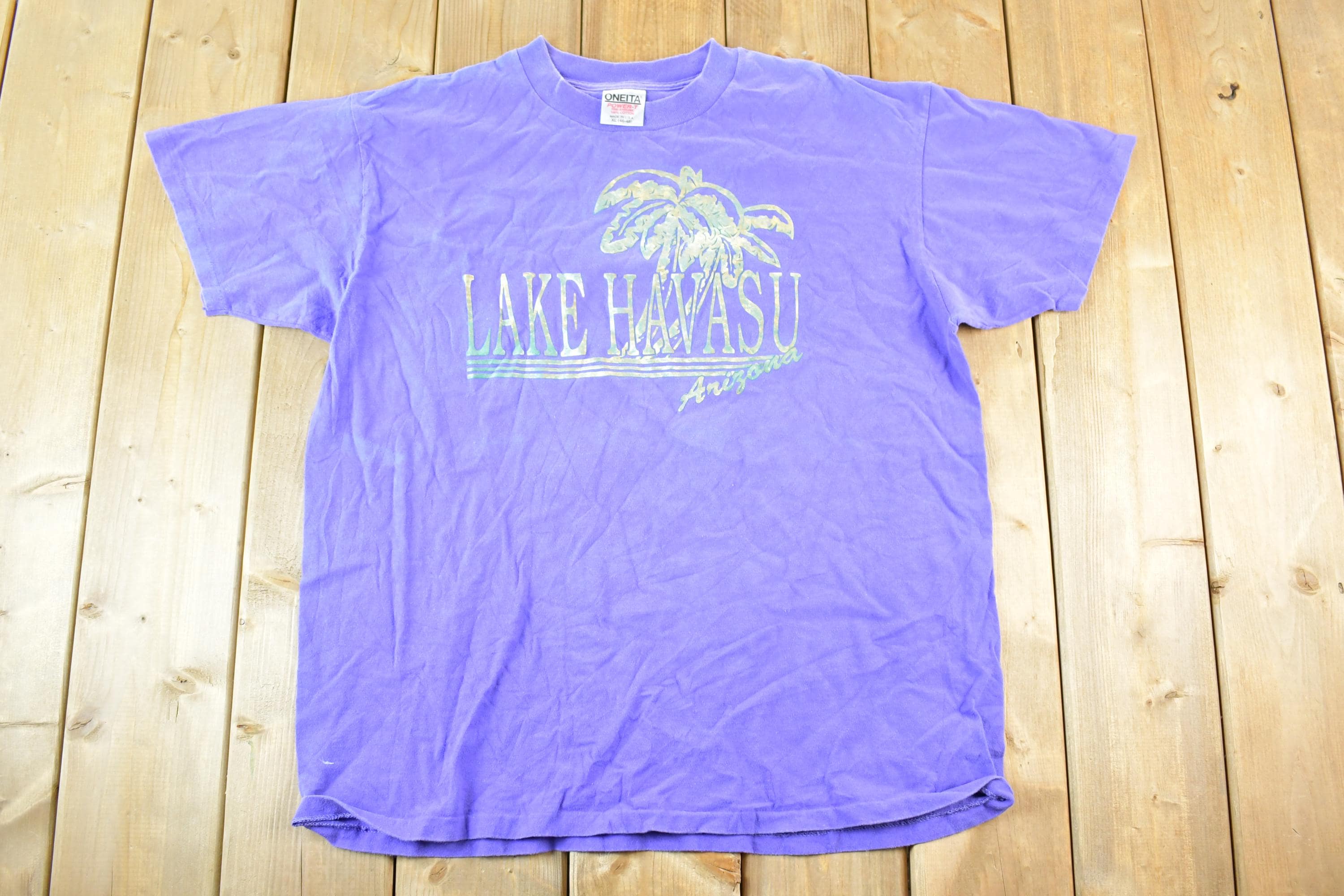 Vintage 1990s Lake Havasu Arizona Souvenir T-Shirt Mens XL