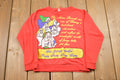 Vintage 1980s Kids Seven Dwarfs Graphic Crewneck Sweatshirt