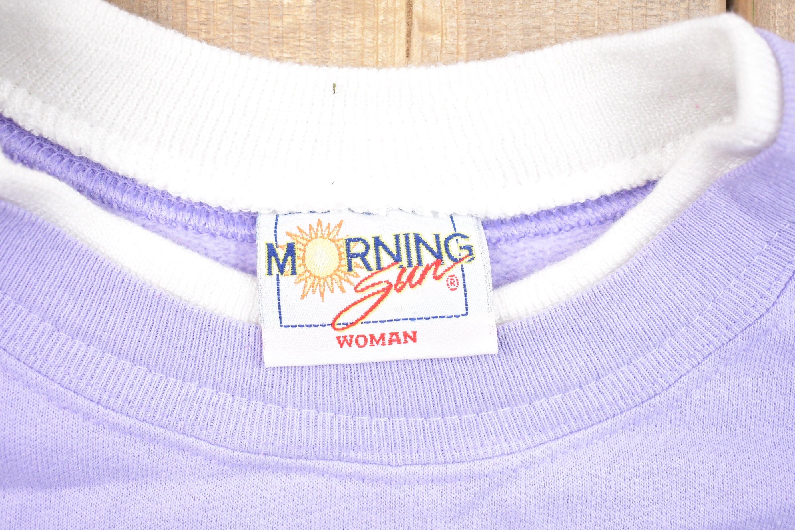 Vintage 1990s Morning Sun Winter Wonderland Crewneck Sweatshirt