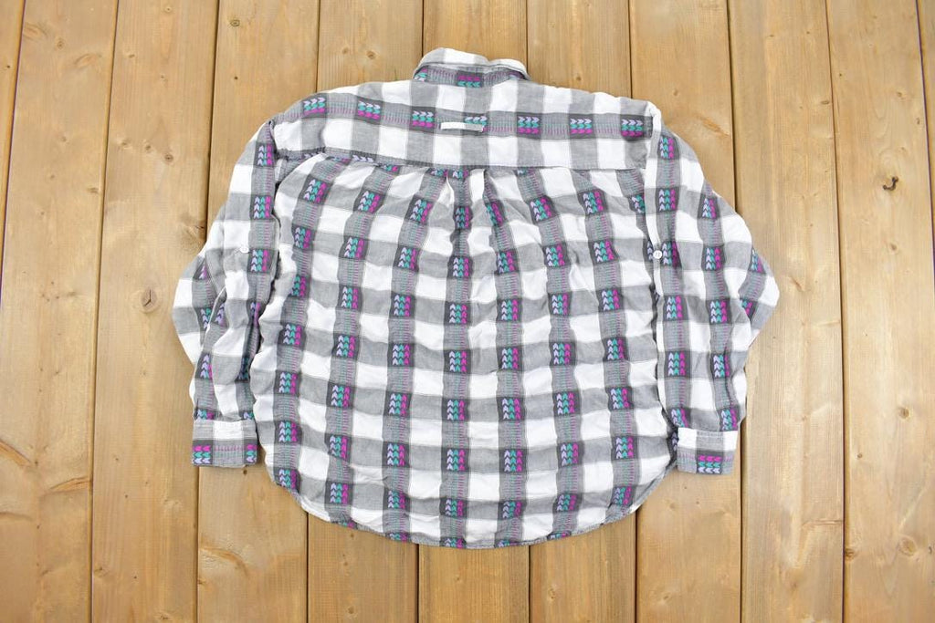 Vintage 1990s Marilyn Patterned Button Up Shirt