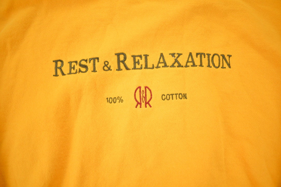 Vintage 1990s Rest & Relaxation Crewneck Sweatshirt