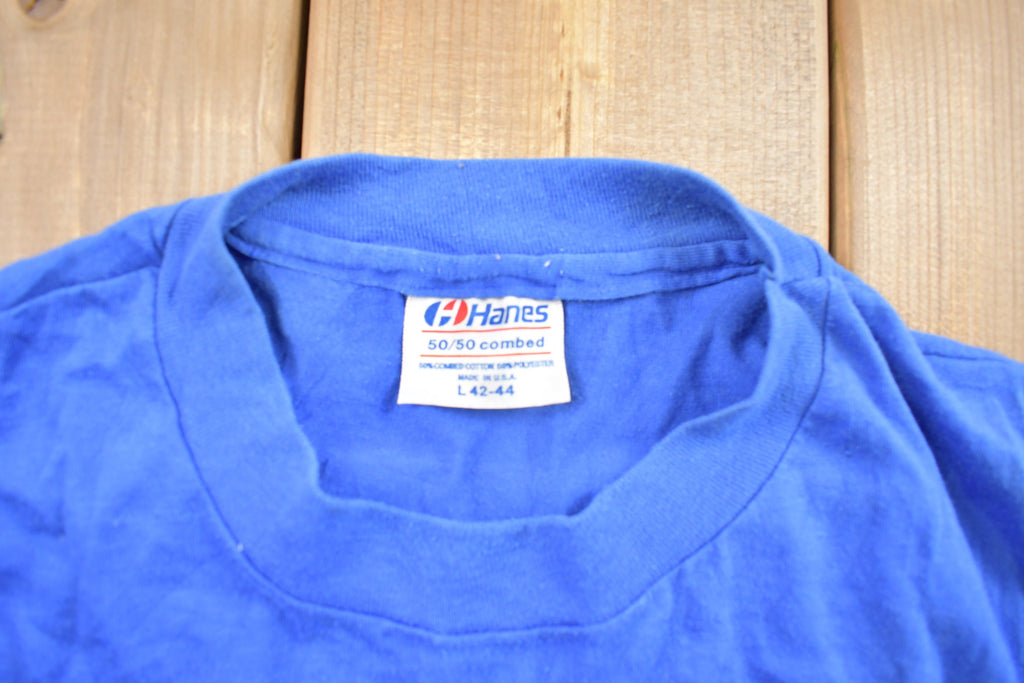 Vintage 1990s Holliston Water Dept. Hanes Graphic T Shirt