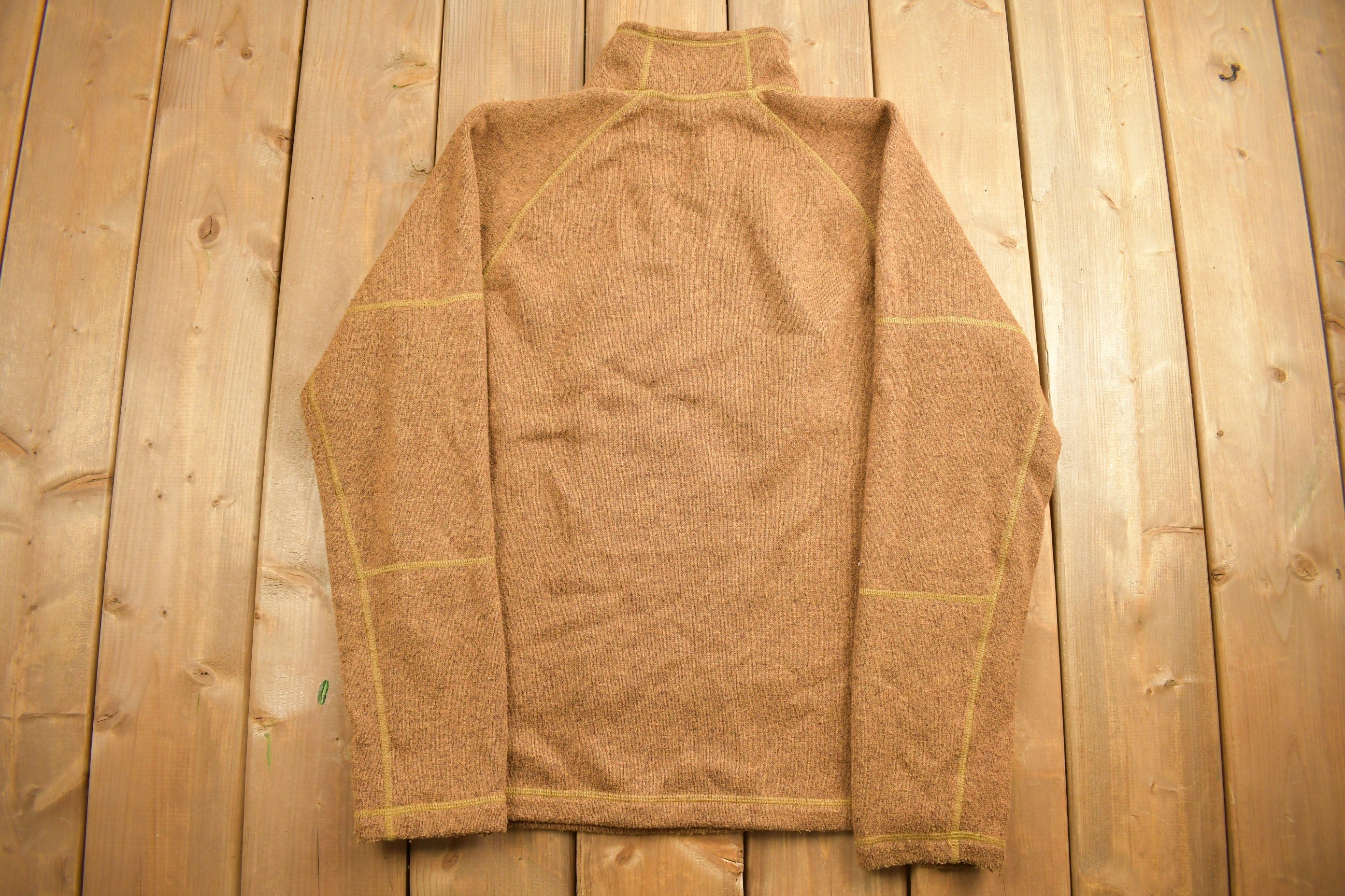 Vintage 1990s Brown The North Face Fleece Sweater