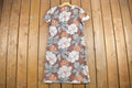 Vintage 1960s Floral Short Sleeve Dress