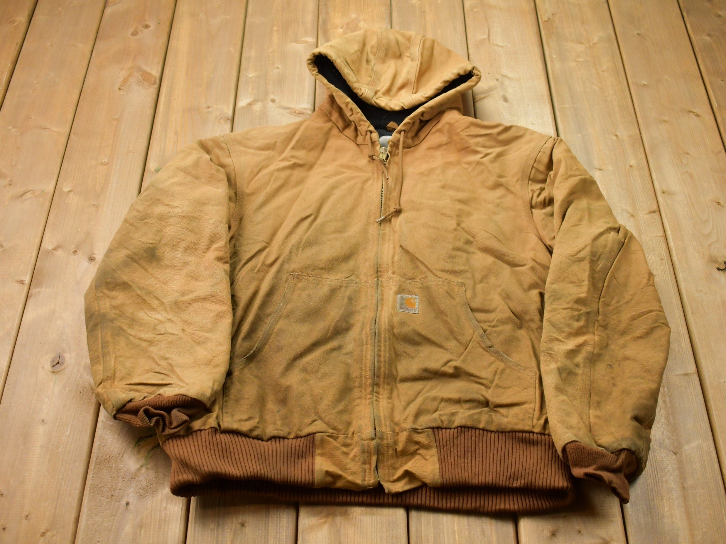 Vintage 1990s Carhartt Hooded Jacket