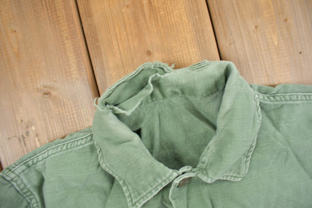 Vintage 1969 OG-107 Military Sateen Shirt