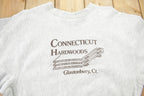 Vintage 1980s Connecticut Hardwoods Champion Reverse Weave Warmup Sweatshirt