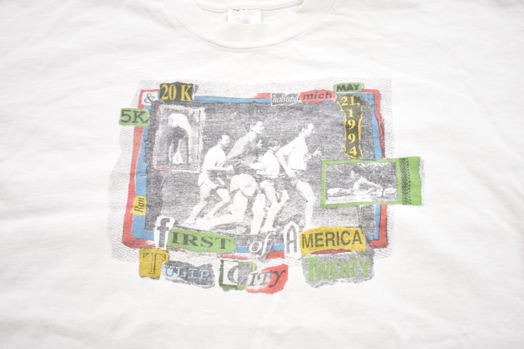 Vintage 1994 First Of America Marathon Graphic T-Shirt
