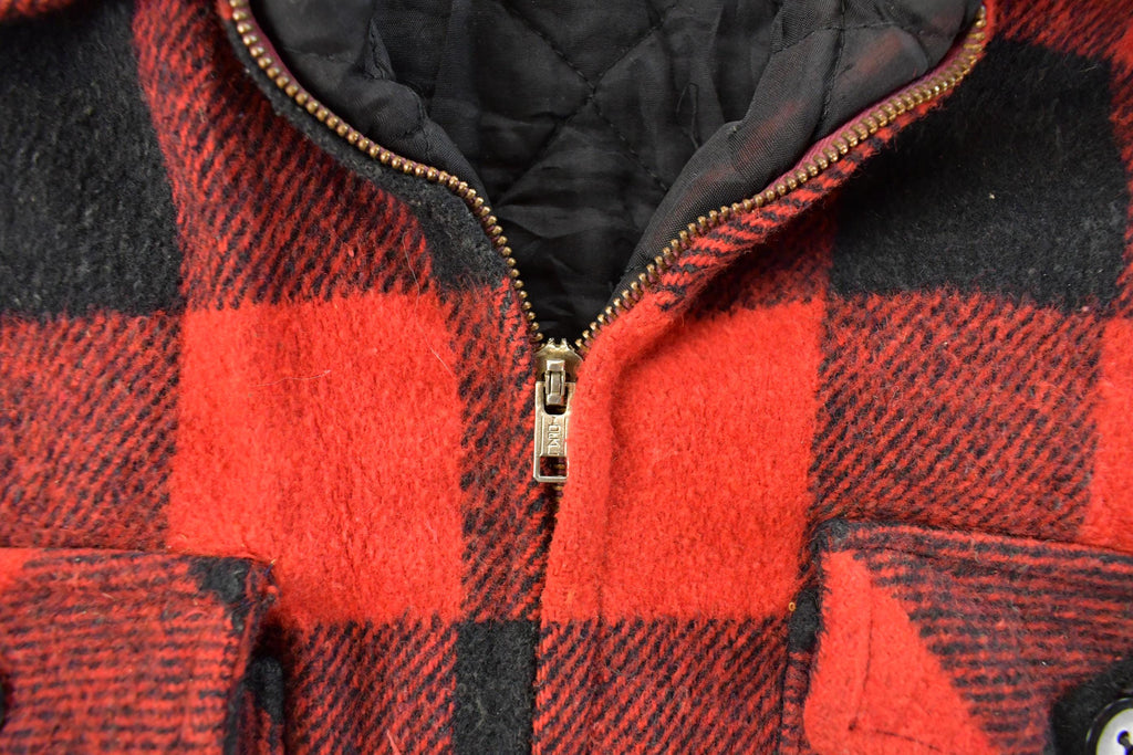 Vintage 1970s VIP Insulated Flannel Jacket Men's Large