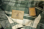 Vintage 1990s St. Johns Bay Plaid Flannel Button Traditional Up Shirt