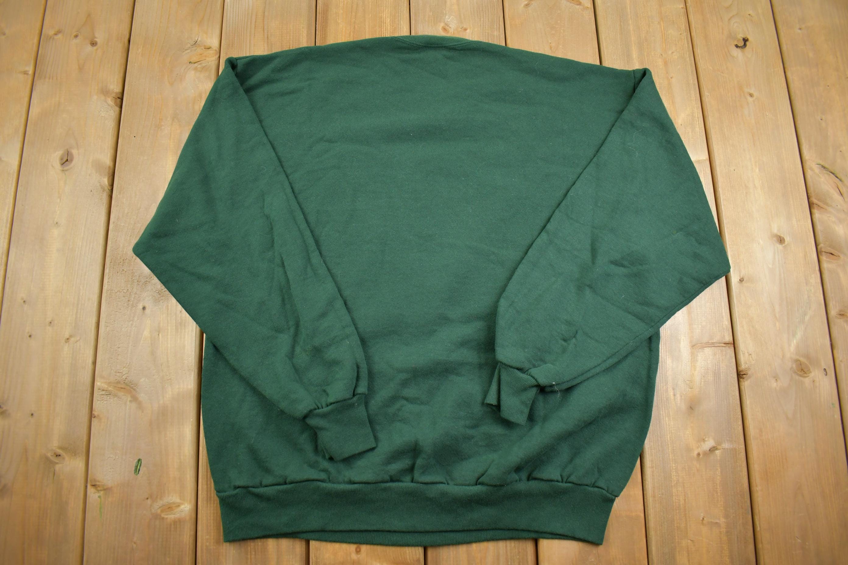 Vintage 1990s Merry Christmas Grandma Style Crewneck Sweater Made In USA - XL