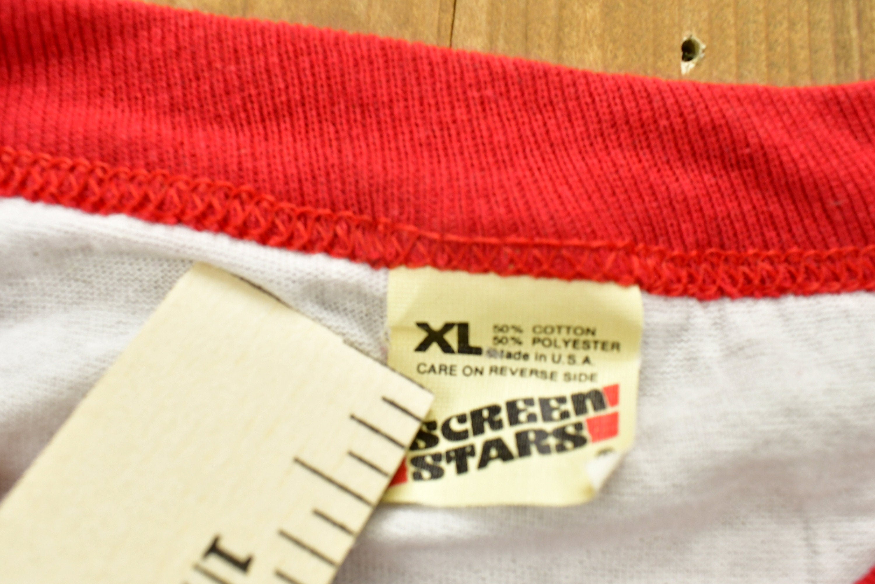 Vintage 1980s University Of Indiana Hoosiers Ringer T-Shirt