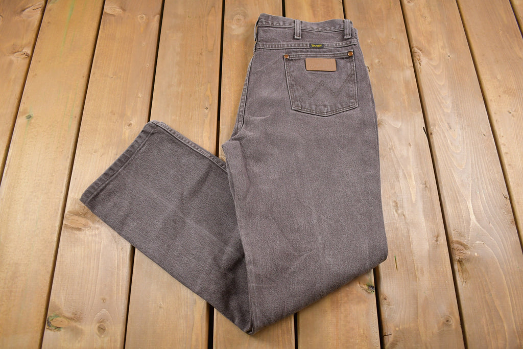 Vintage 1990's Wrangler Brown Denim Pants 34 x 31